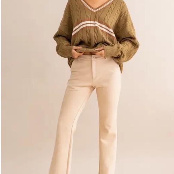 Boutique ReLove Pants - Elegant Cream Trousers